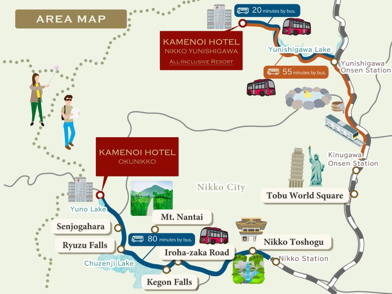 Kamenoi Hotel Nikko Yunishigawa All-Inclusive Resort Zewnętrze zdjęcie